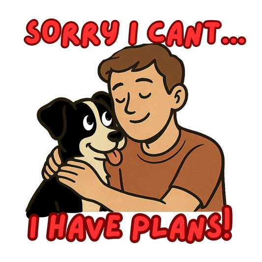 Max & Friends "I Have Plans" Tee - Max & Co Tees
