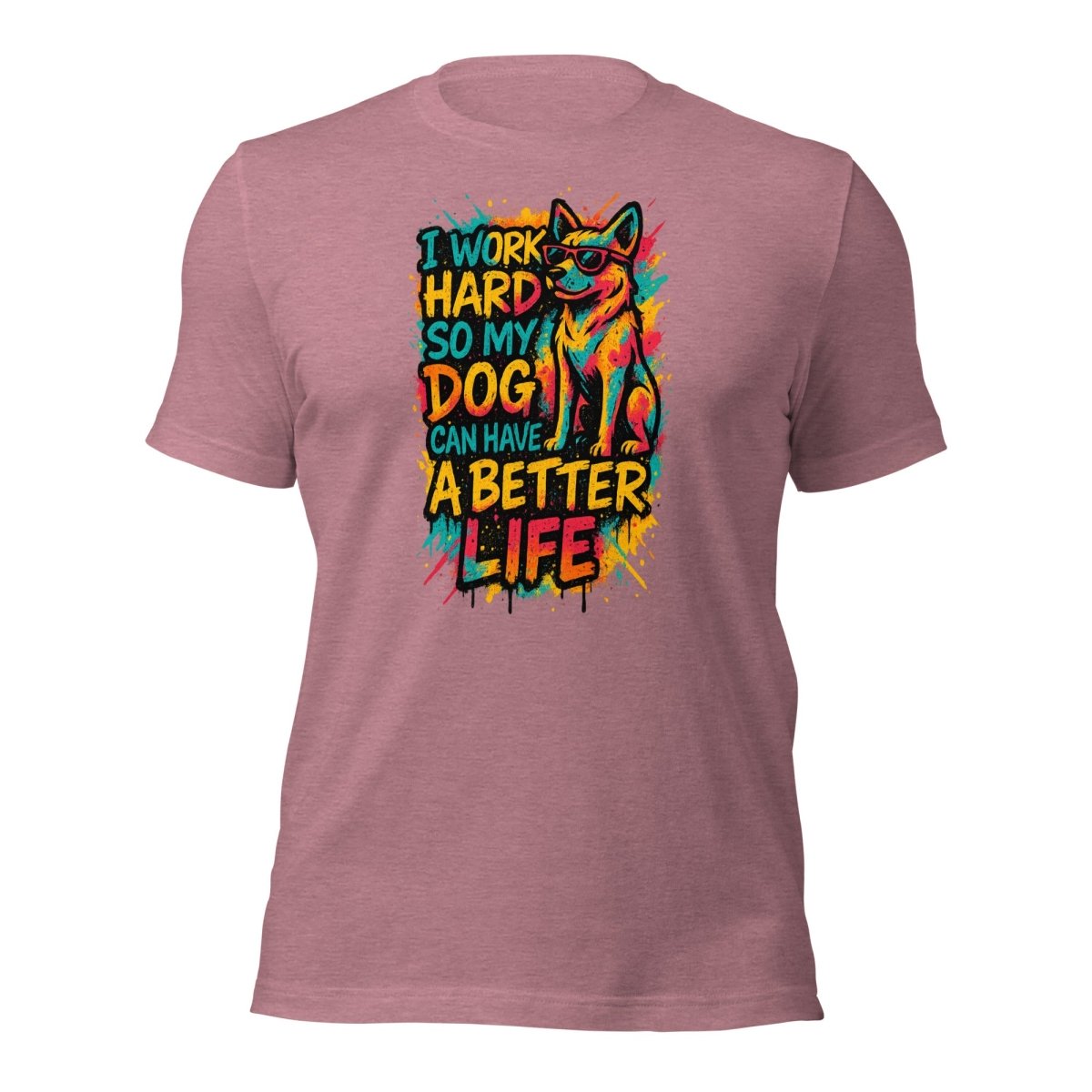 Max & Friends "I Work Hard" Tee - Max & Co Tees