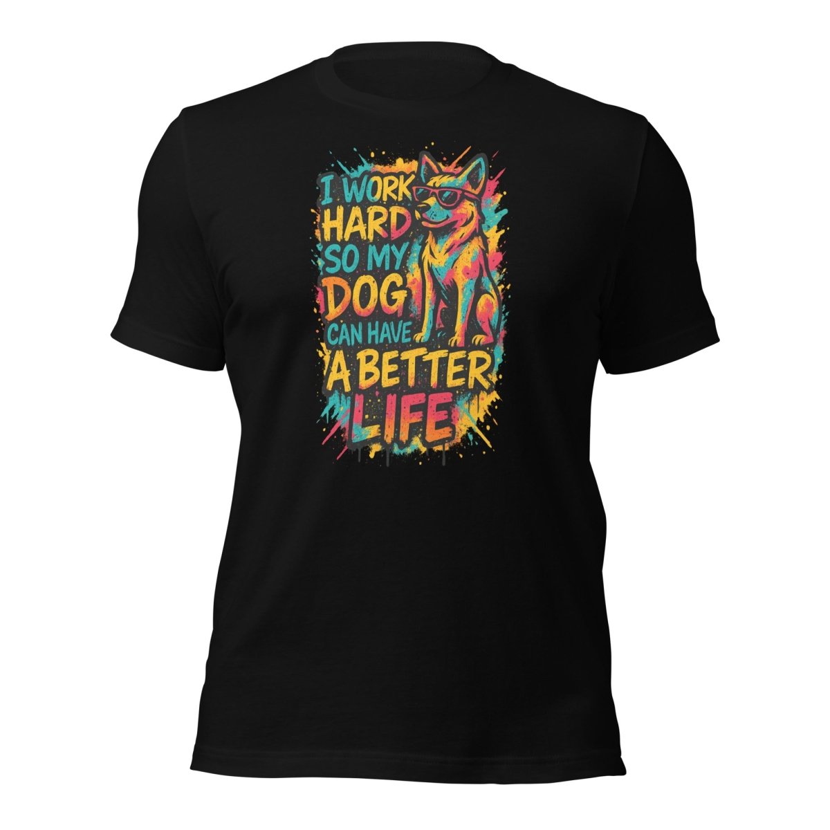 Max & Friends "I Work Hard" Tee - Max & Co Tees