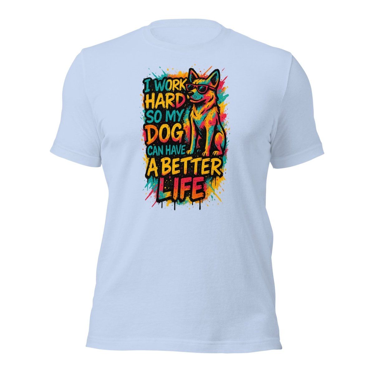 Max & Friends "I Work Hard" Tee - Max & Co Tees