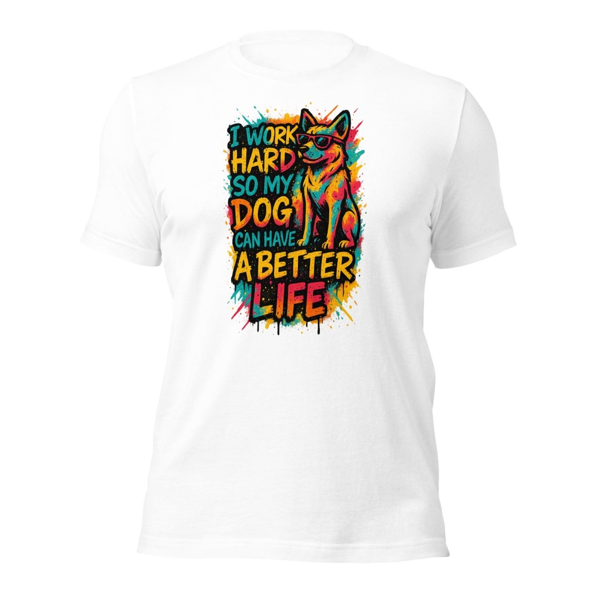Max & Friends "I Work Hard" Tee - Max & Co Tees