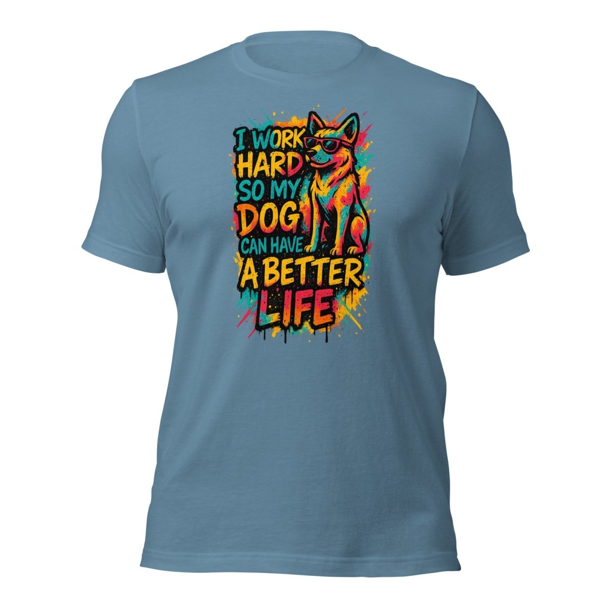 Max & Friends "I Work Hard" Tee - Max & Co Tees