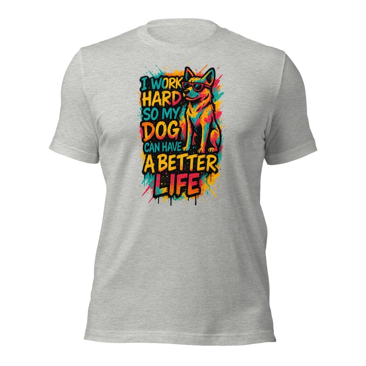 Max & Friends "I Work Hard" Tee - Max & Co Tees