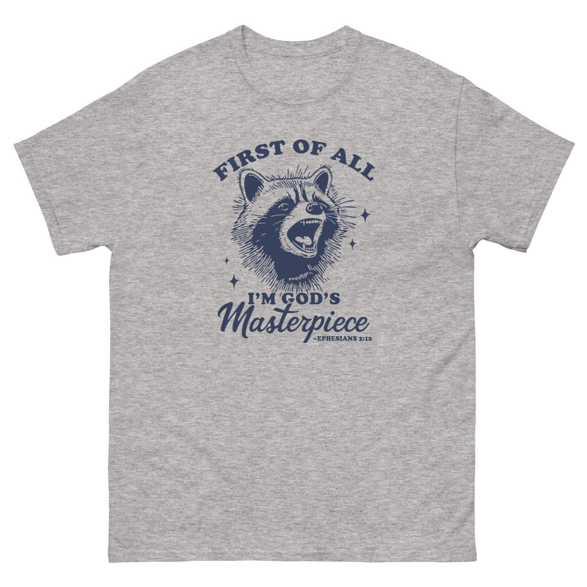 Max & Friends Racoon First of All Tee - Max & Co Tees