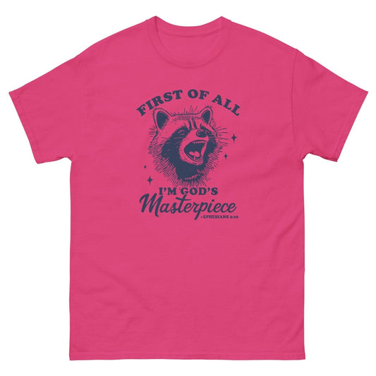 Max & Friends Racoon First of All Tee - Max & Co Tees