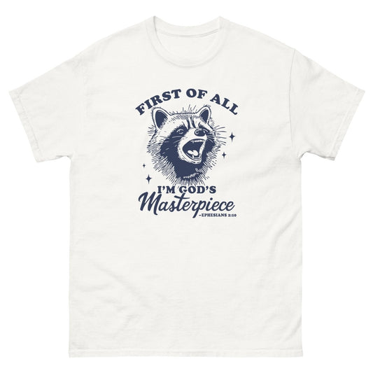 Max & Friends Racoon First of All Tee - Max & Co Tees