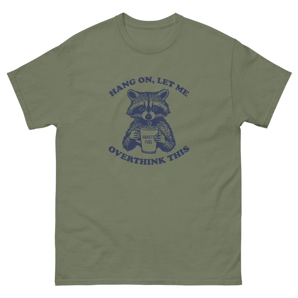 Max & Friends Racoon Overthink Tee - Max & Co Tees