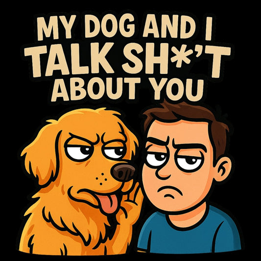 Max & Friends "Talking Sh*t About You" Tee - Max & Co Tees