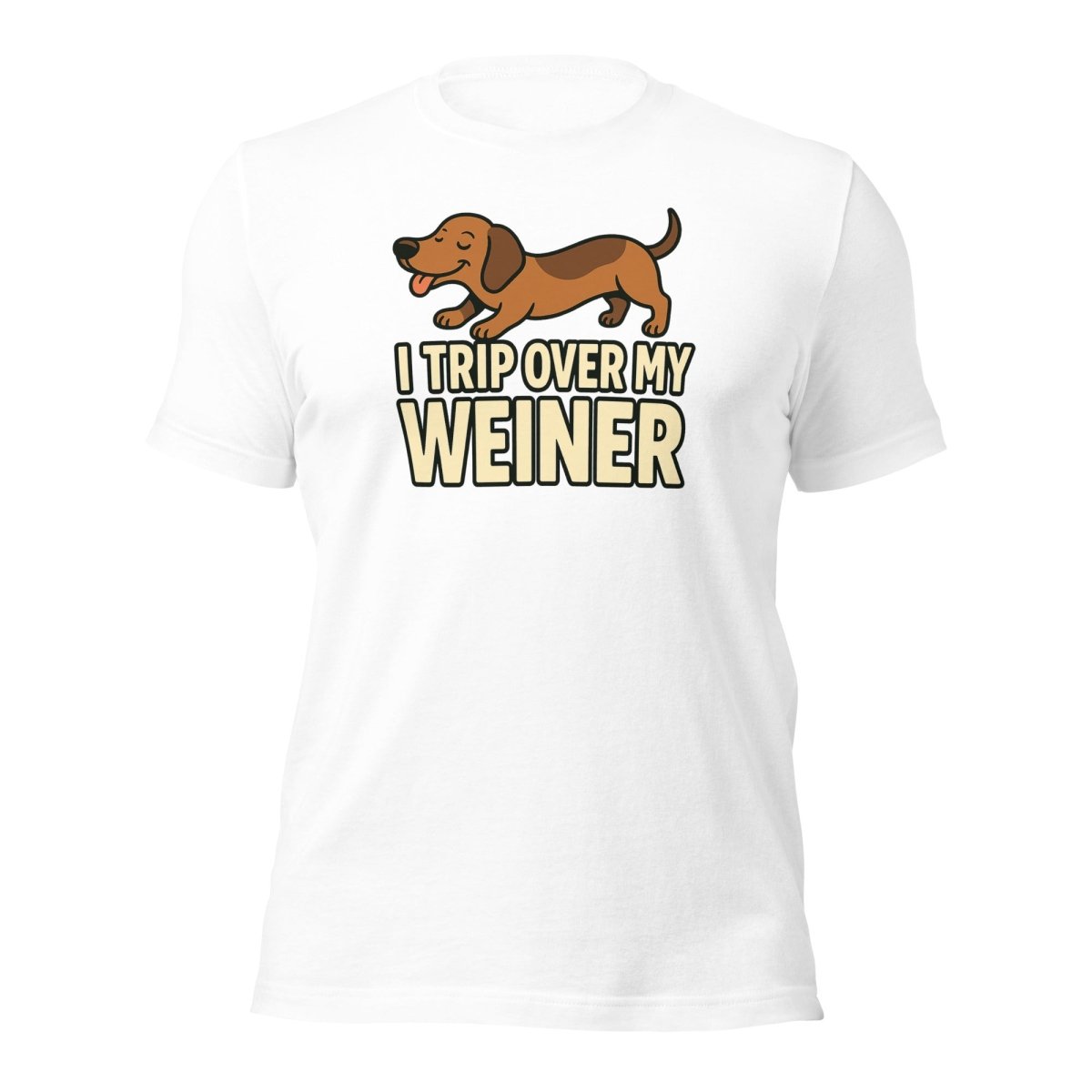 Max & Friends "Trip Over my Weiner" Tee - Max & Co Tees
