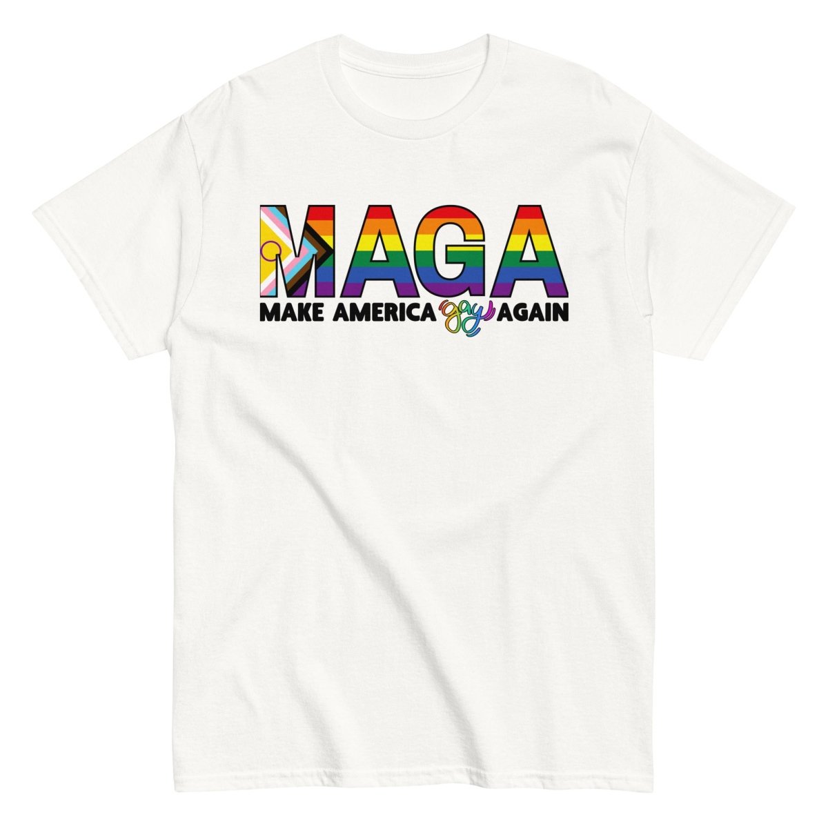 Pride America Gay Again Tee - Max & Co Tees