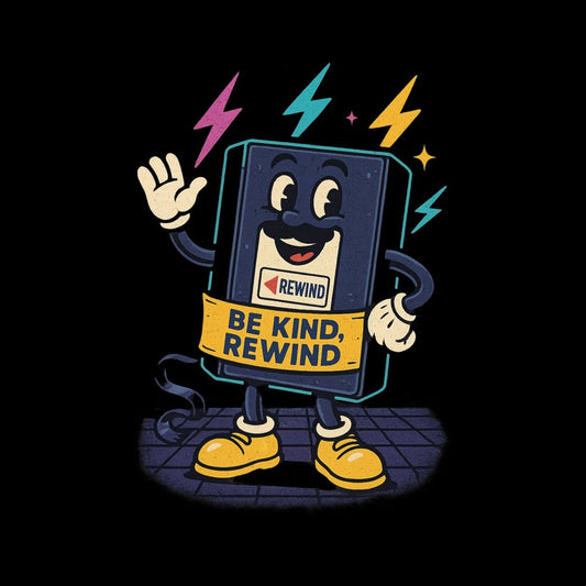 Retro Be Kind Rewind Hoodie - Max & Co Tees