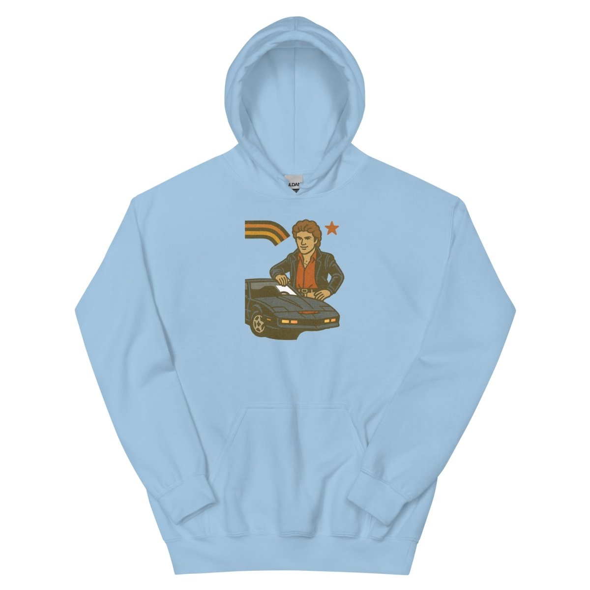 Retro Knight and Kit Hoodie - Max & Co Tees