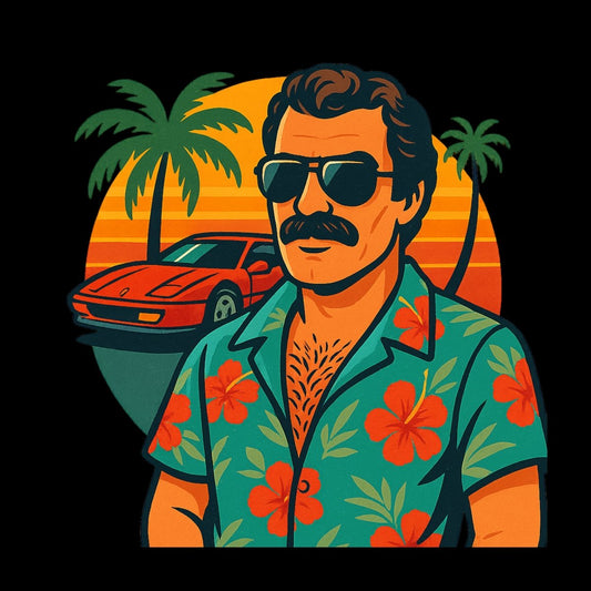 Retro Magnum Palm Hoodie - Max & Co Tees