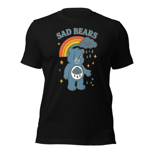 Retro Sad Bear Tee - Max & Co Tees