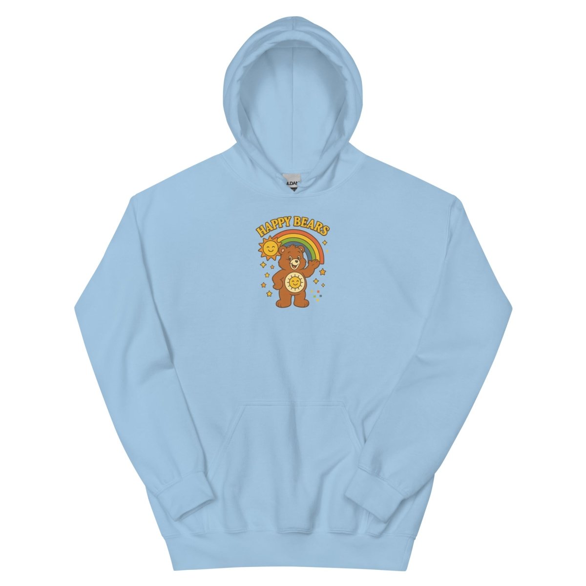 Retro Sunshine Bear Hoodie - Max & Co Tees