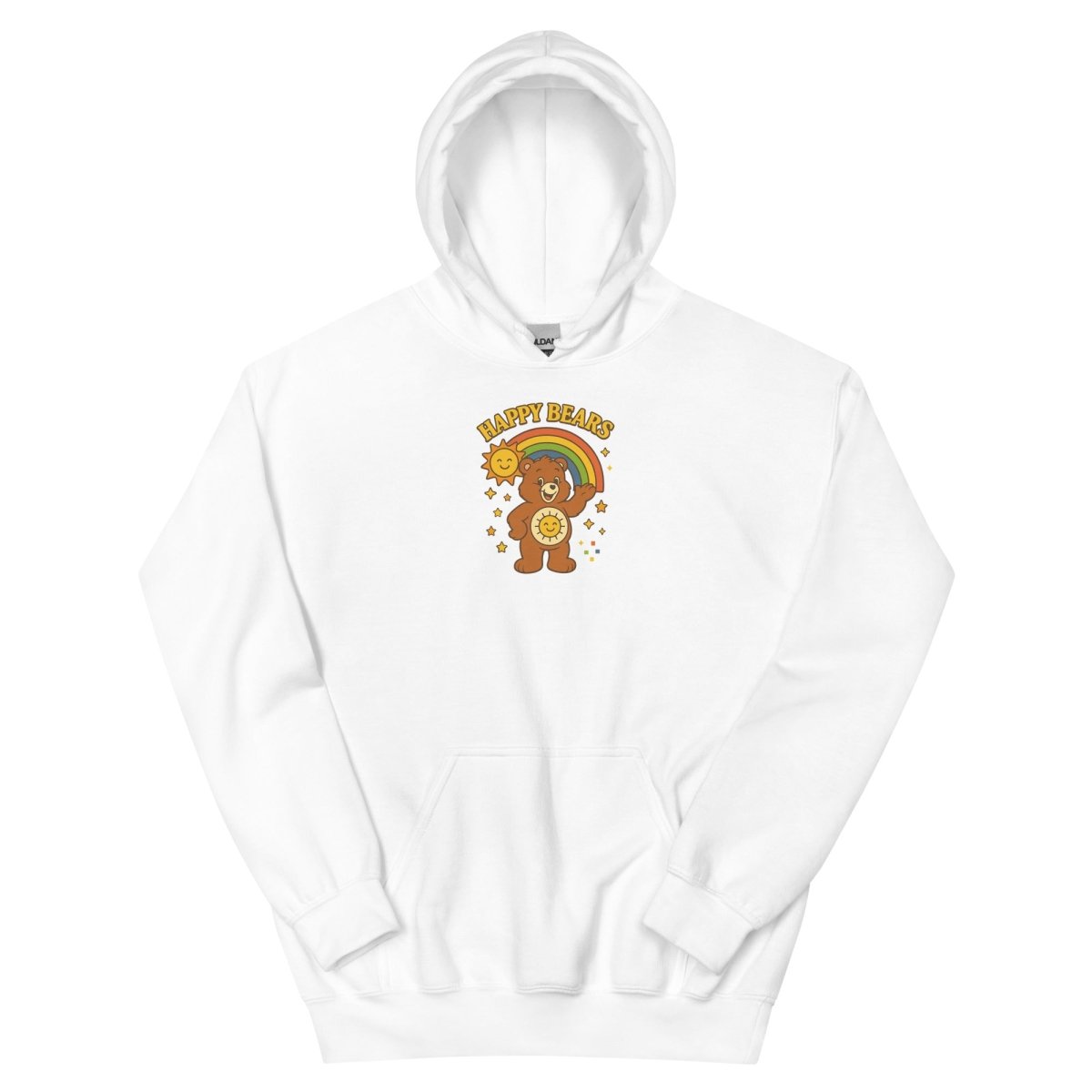 Retro Sunshine Bear Hoodie - Max & Co Tees