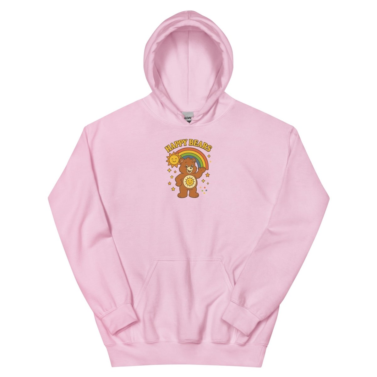 Retro Sunshine Bear Hoodie - Max & Co Tees