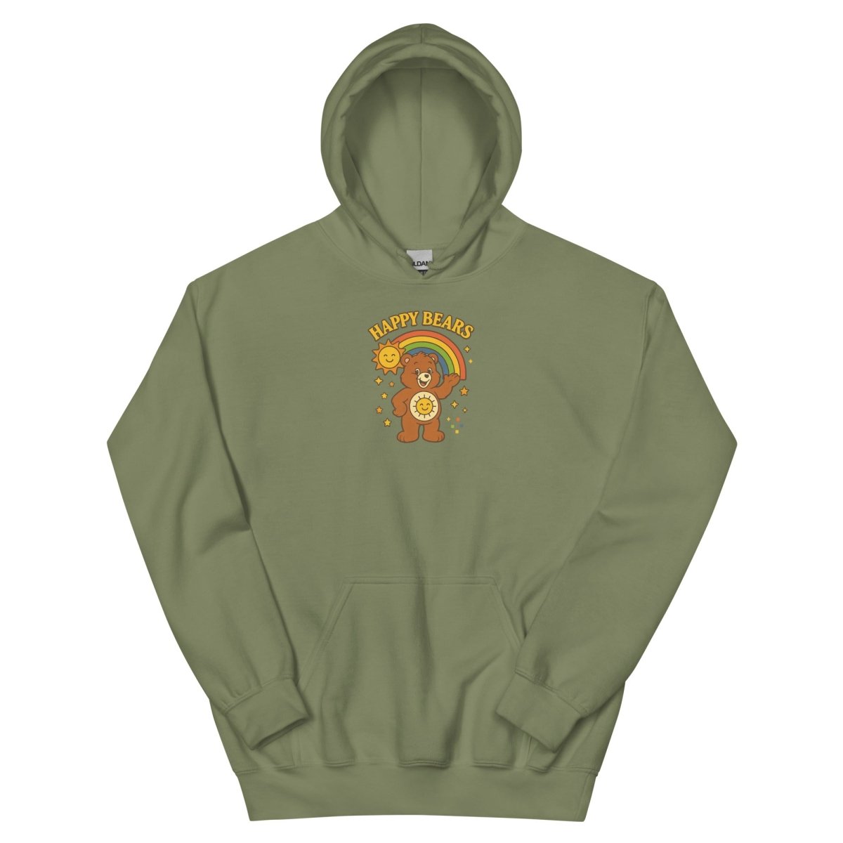 Retro Sunshine Bear Hoodie - Max & Co Tees