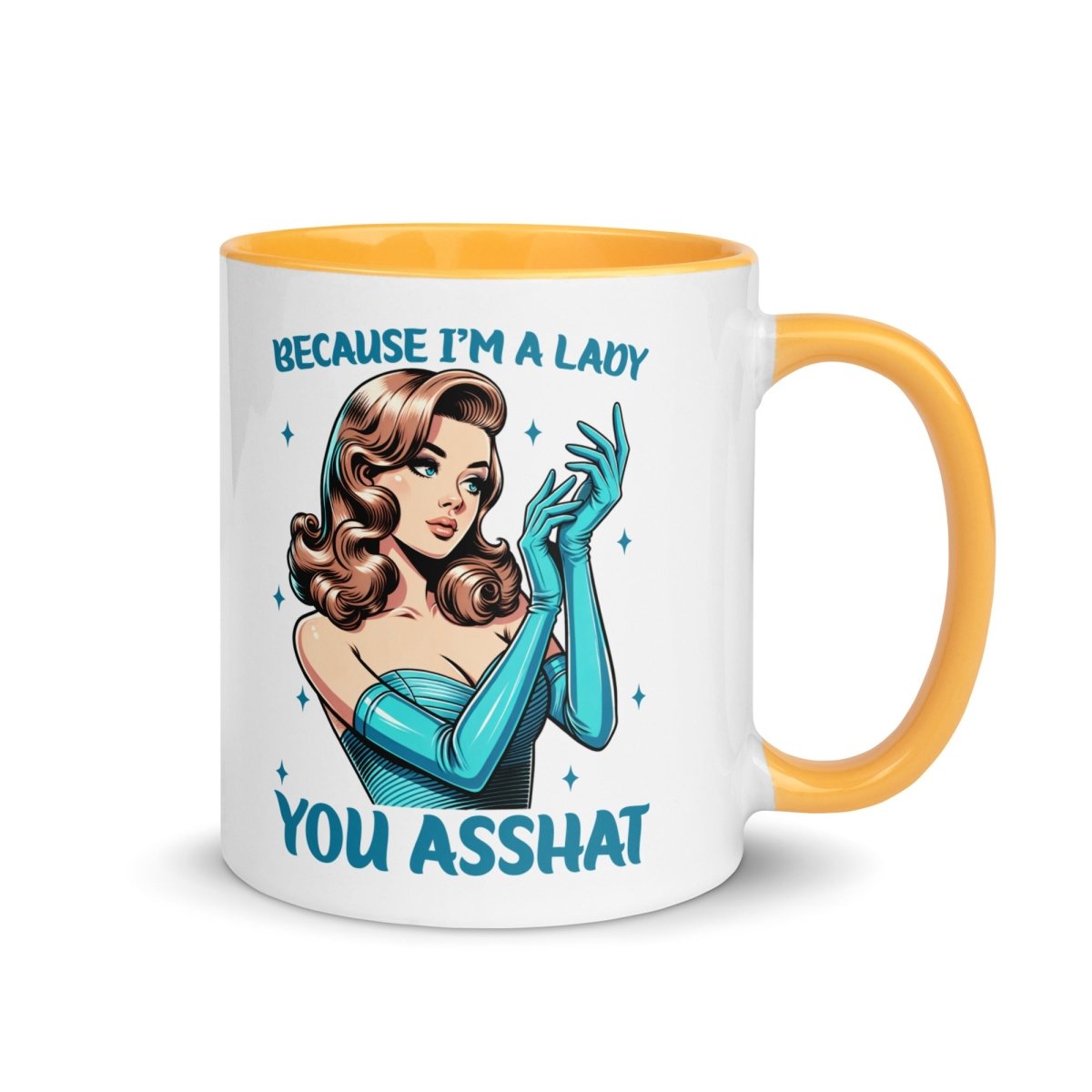 Sassy Asshat Inner Color Mug - Max & Co Tees