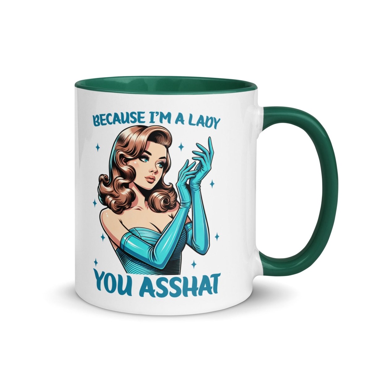 Sassy Asshat Inner Color Mug - Max & Co Tees