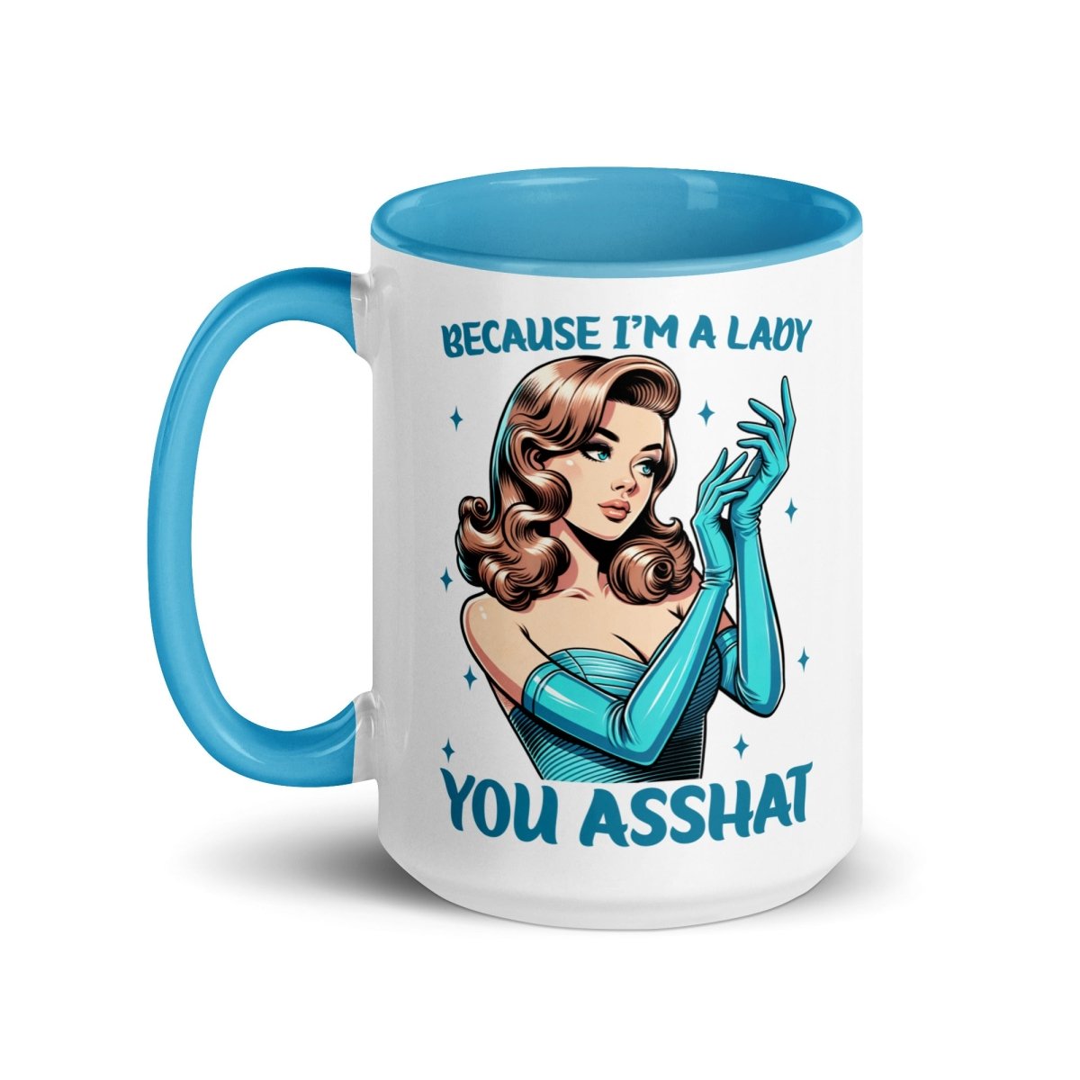 Sassy Asshat Inner Color Mug - Max & Co Tees