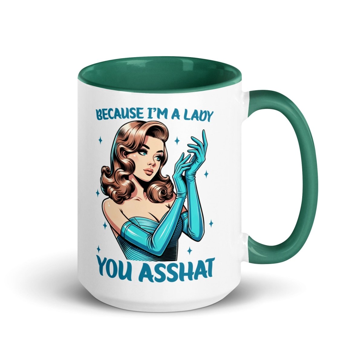 Sassy Asshat Inner Color Mug - Max & Co Tees