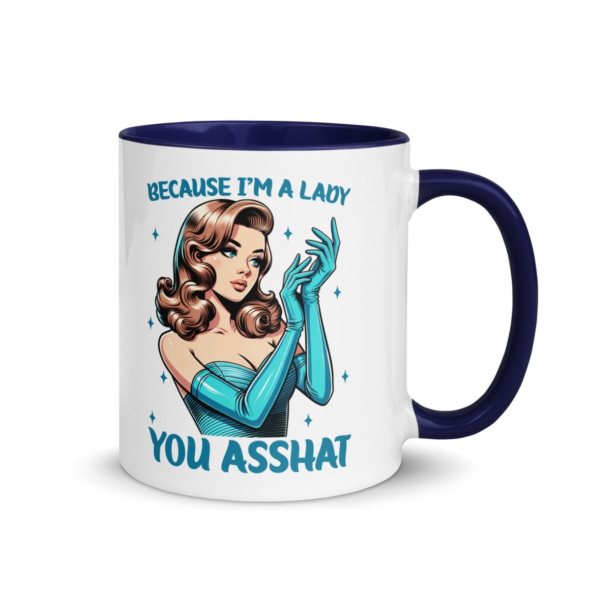 Sassy Asshat Inner Color Mug - Max & Co Tees