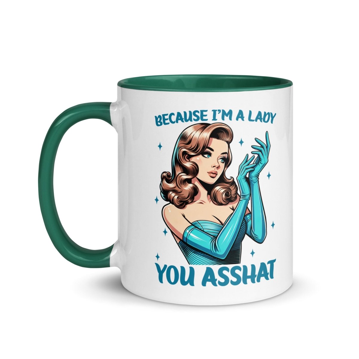 Sassy Asshat Inner Color Mug - Max & Co Tees