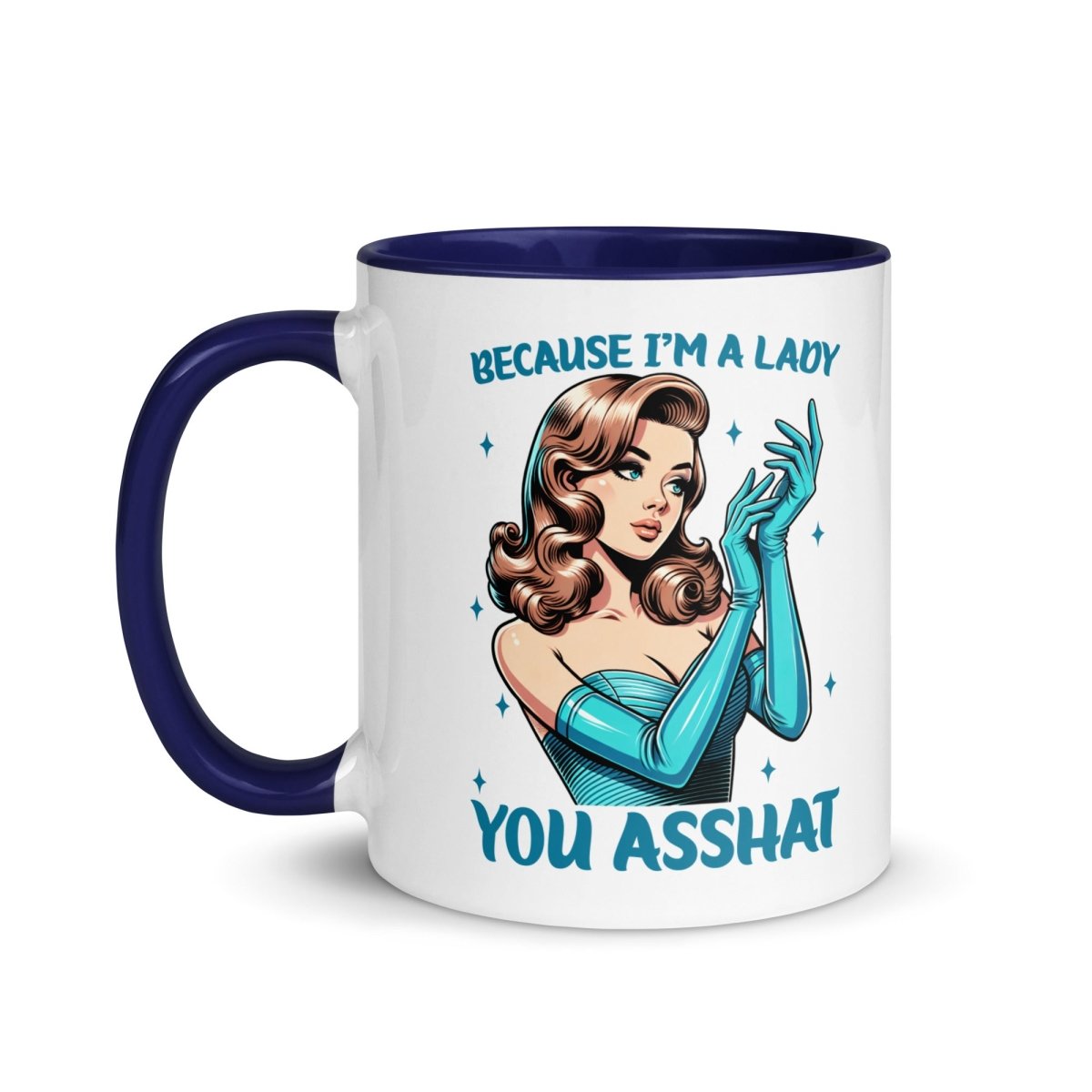 Sassy Asshat Inner Color Mug - Max & Co Tees