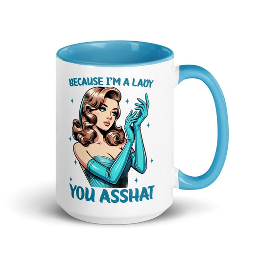 Sassy Asshat Inner Color Mug - Max & Co Tees