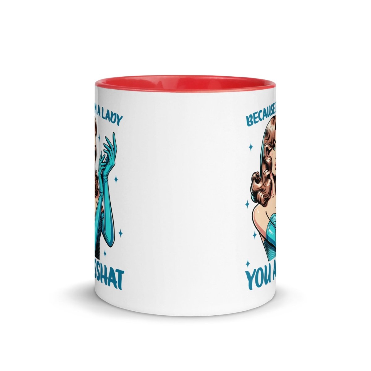 Sassy Asshat Inner Color Mug - Max & Co Tees