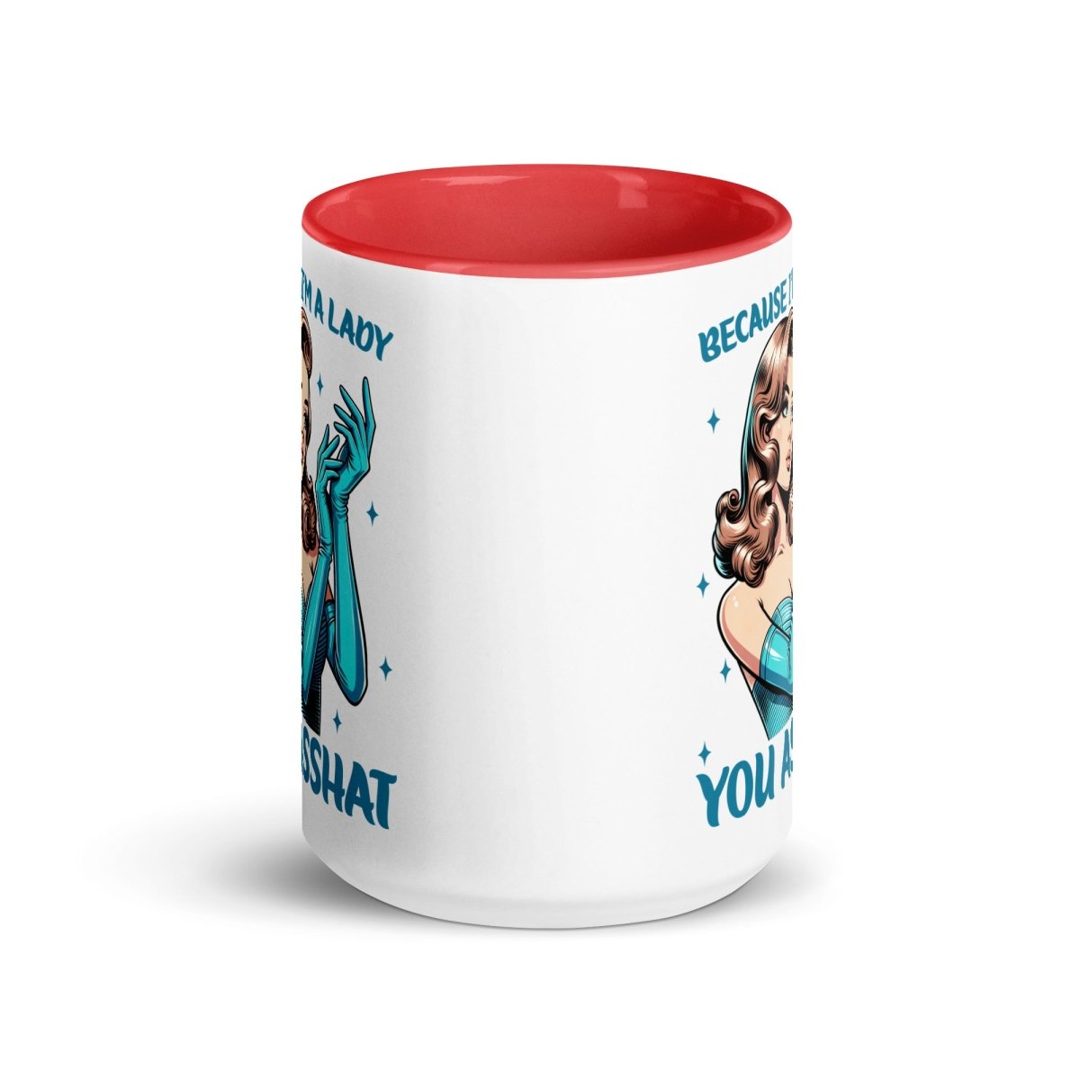 Sassy Asshat Inner Color Mug - Max & Co Tees