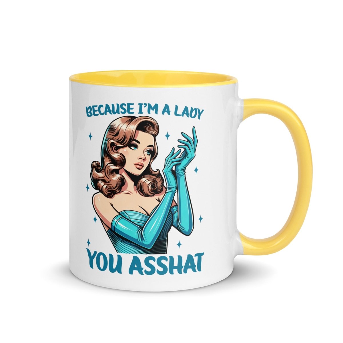 Sassy Asshat Inner Color Mug - Max & Co Tees