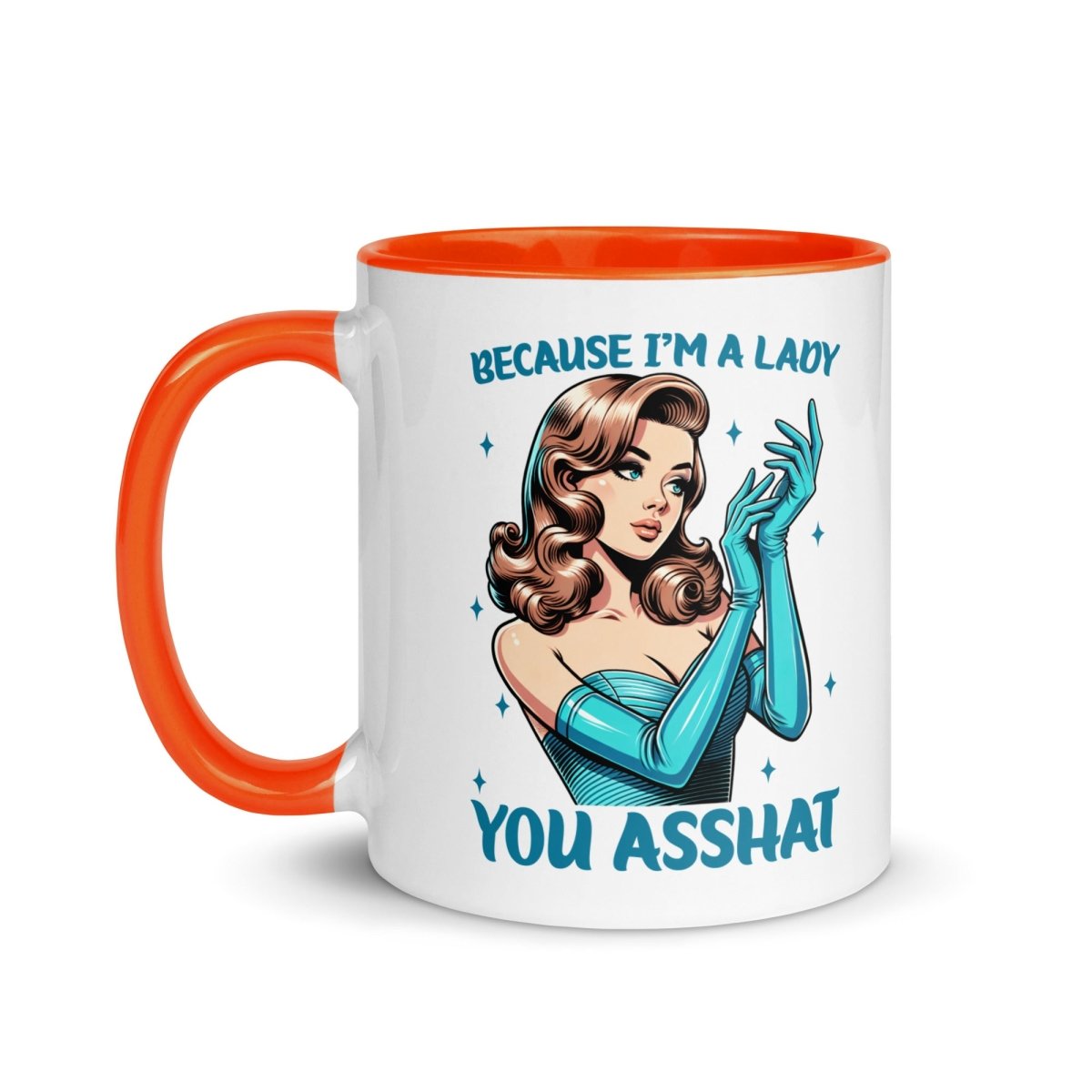 Sassy Asshat Inner Color Mug - Max & Co Tees