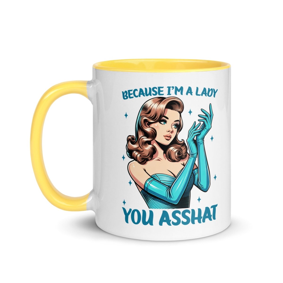 Sassy Asshat Inner Color Mug - Max & Co Tees