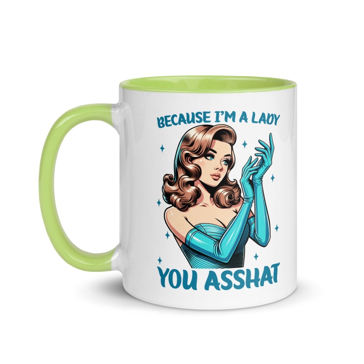 Sassy Asshat Inner Color Mug - Max & Co Tees