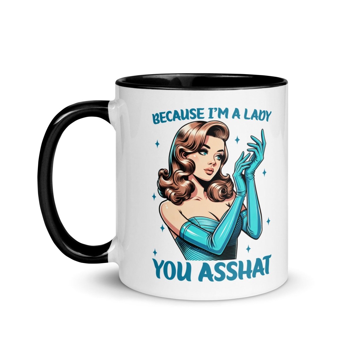Sassy Asshat Inner Color Mug - Max & Co Tees