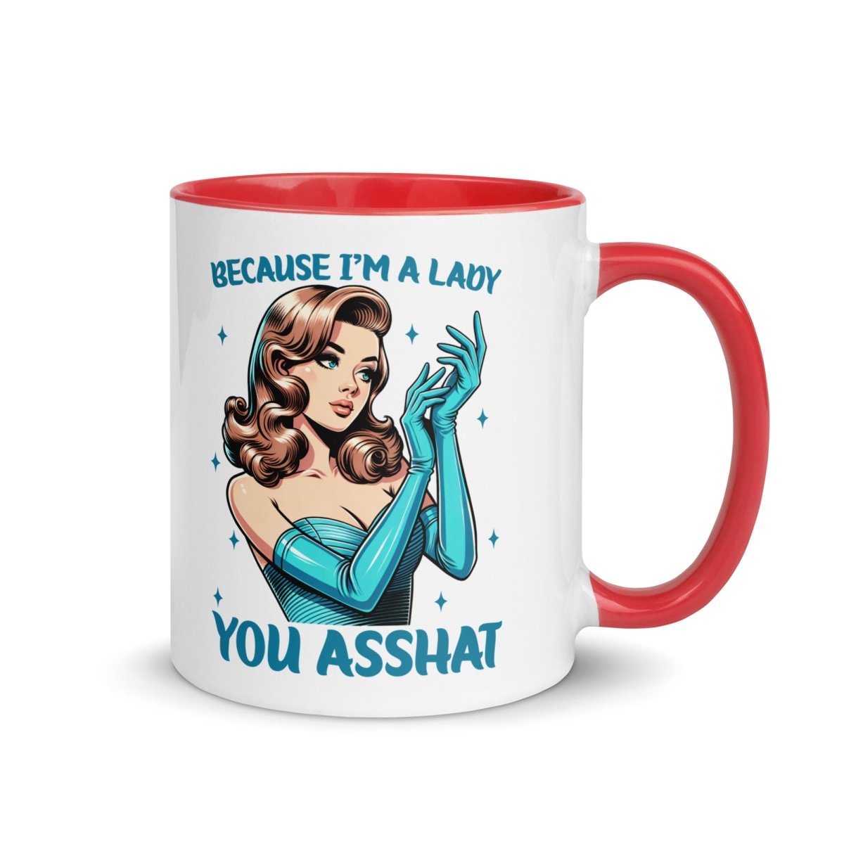 Sassy Asshat Inner Color Mug - Max & Co Tees