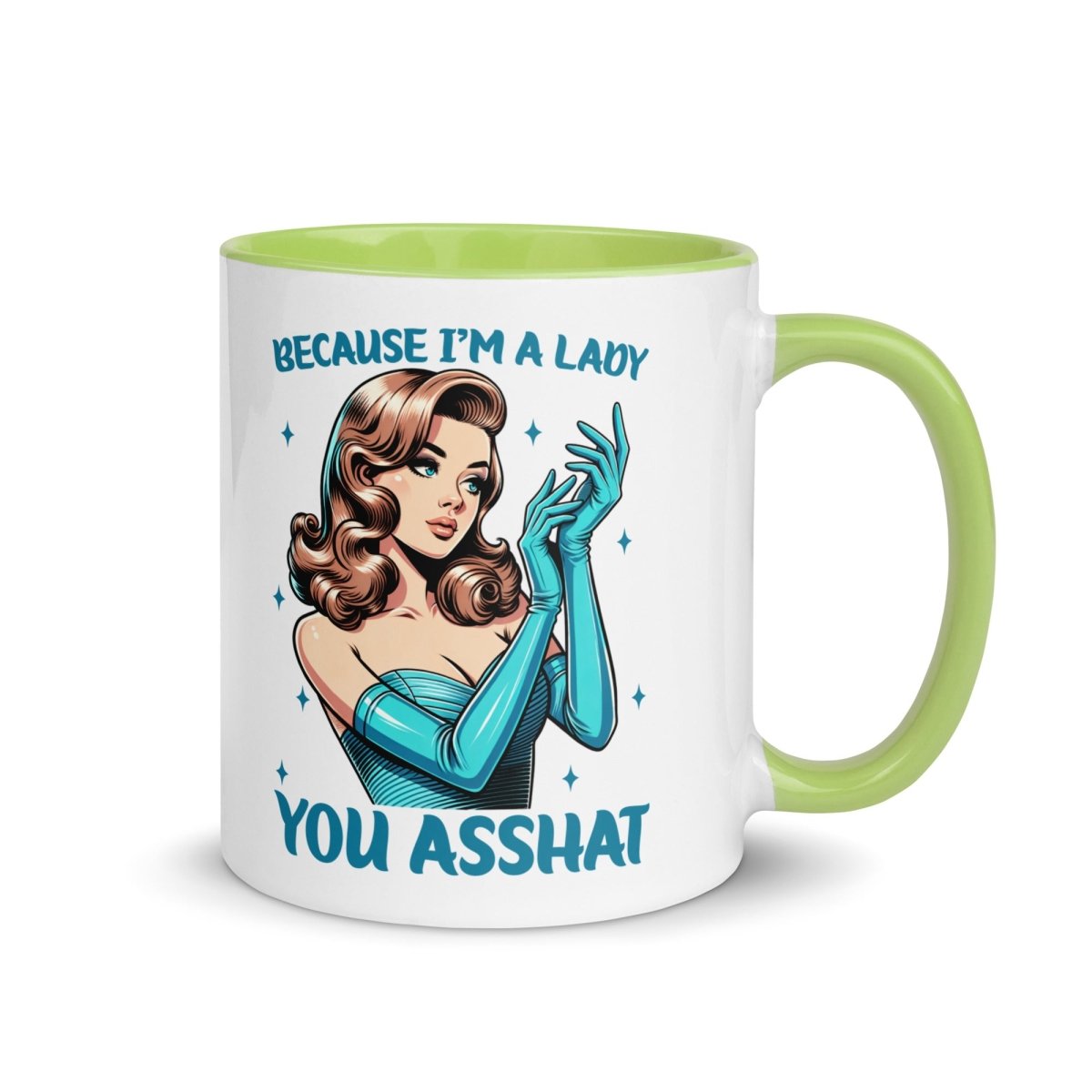 Sassy Asshat Inner Color Mug - Max & Co Tees