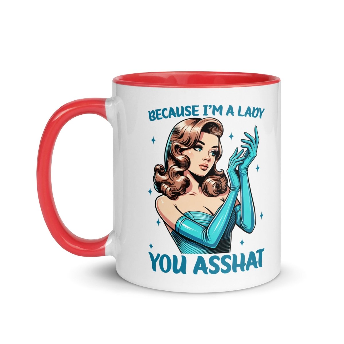 Sassy Asshat Inner Color Mug - Max & Co Tees