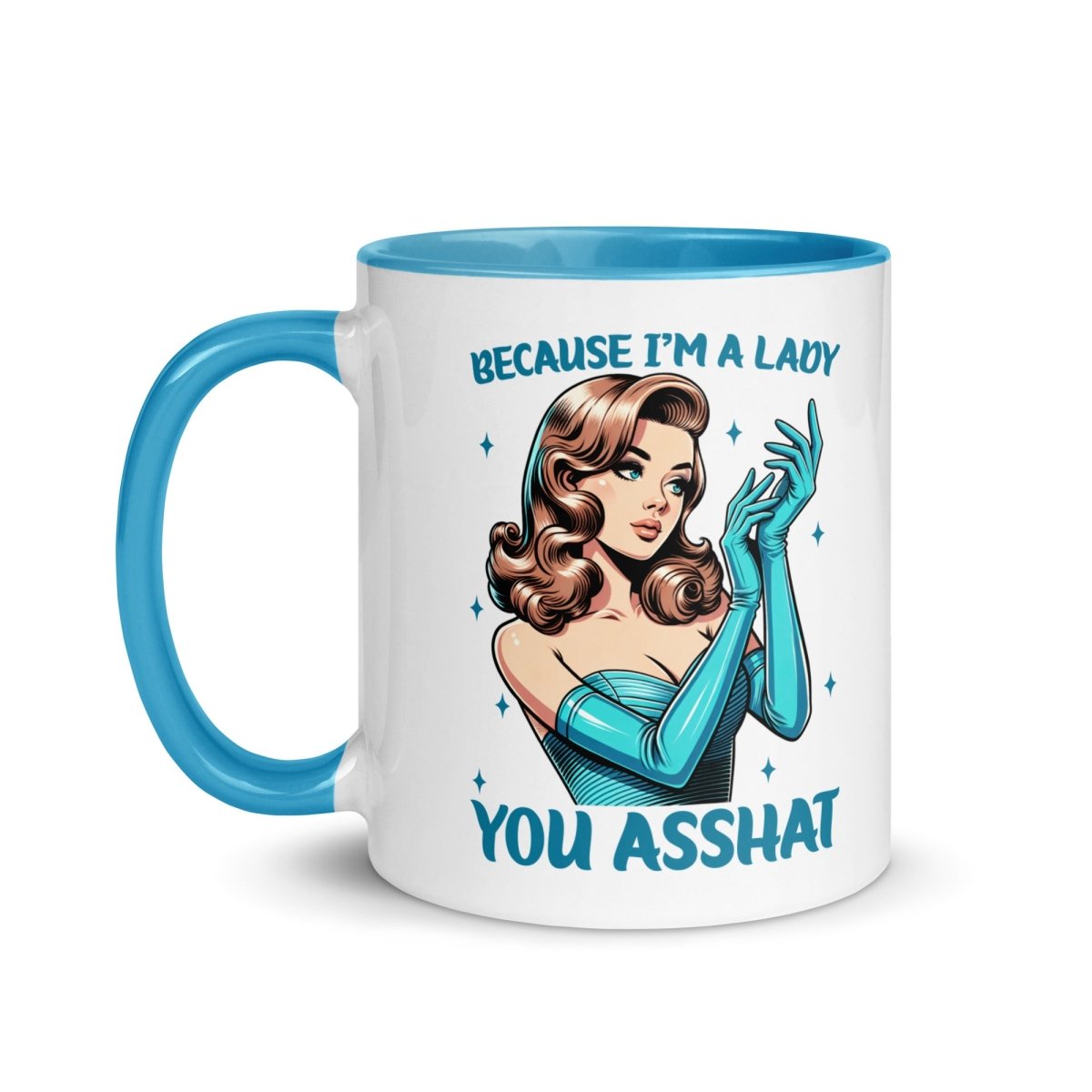 Sassy Asshat Inner Color Mug - Max & Co Tees