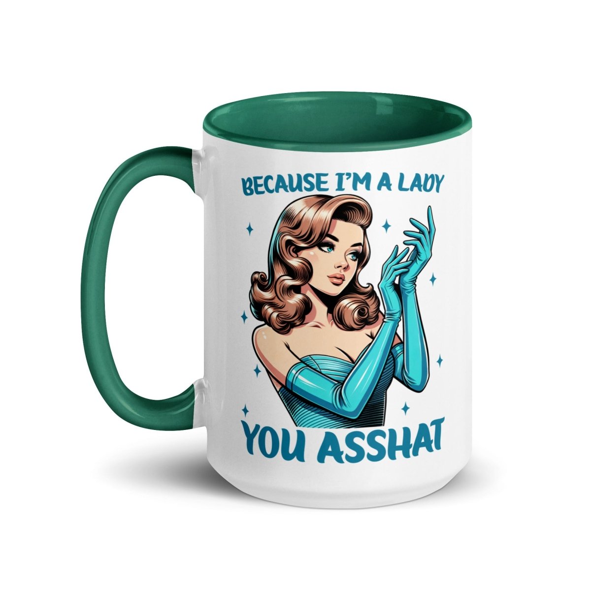 Sassy Asshat Inner Color Mug - Max & Co Tees
