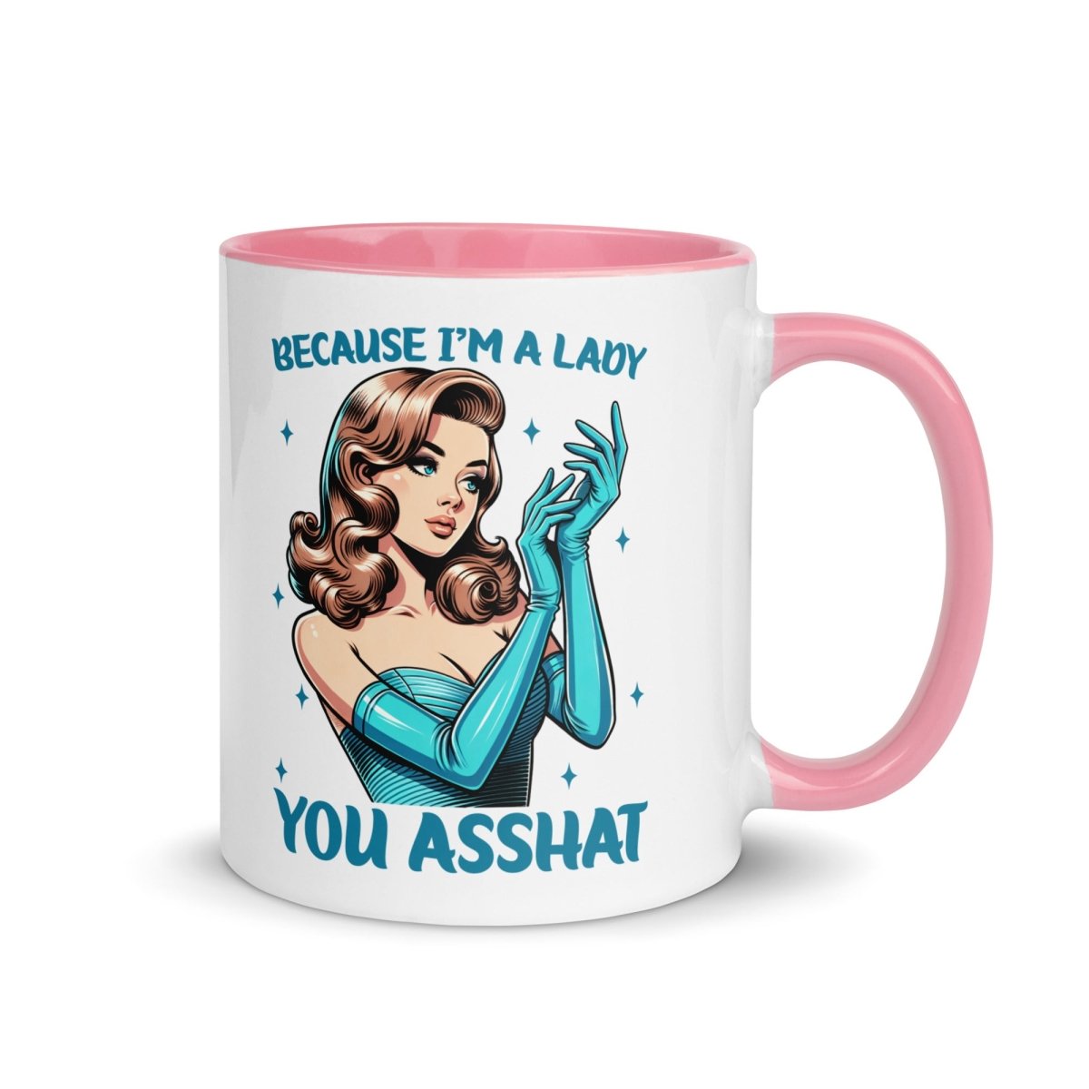 Sassy Asshat Inner Color Mug - Max & Co Tees