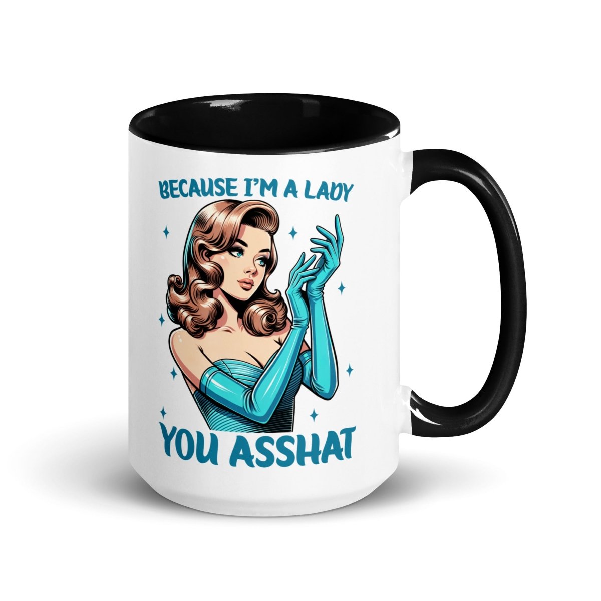 Sassy Asshat Inner Color Mug - Max & Co Tees