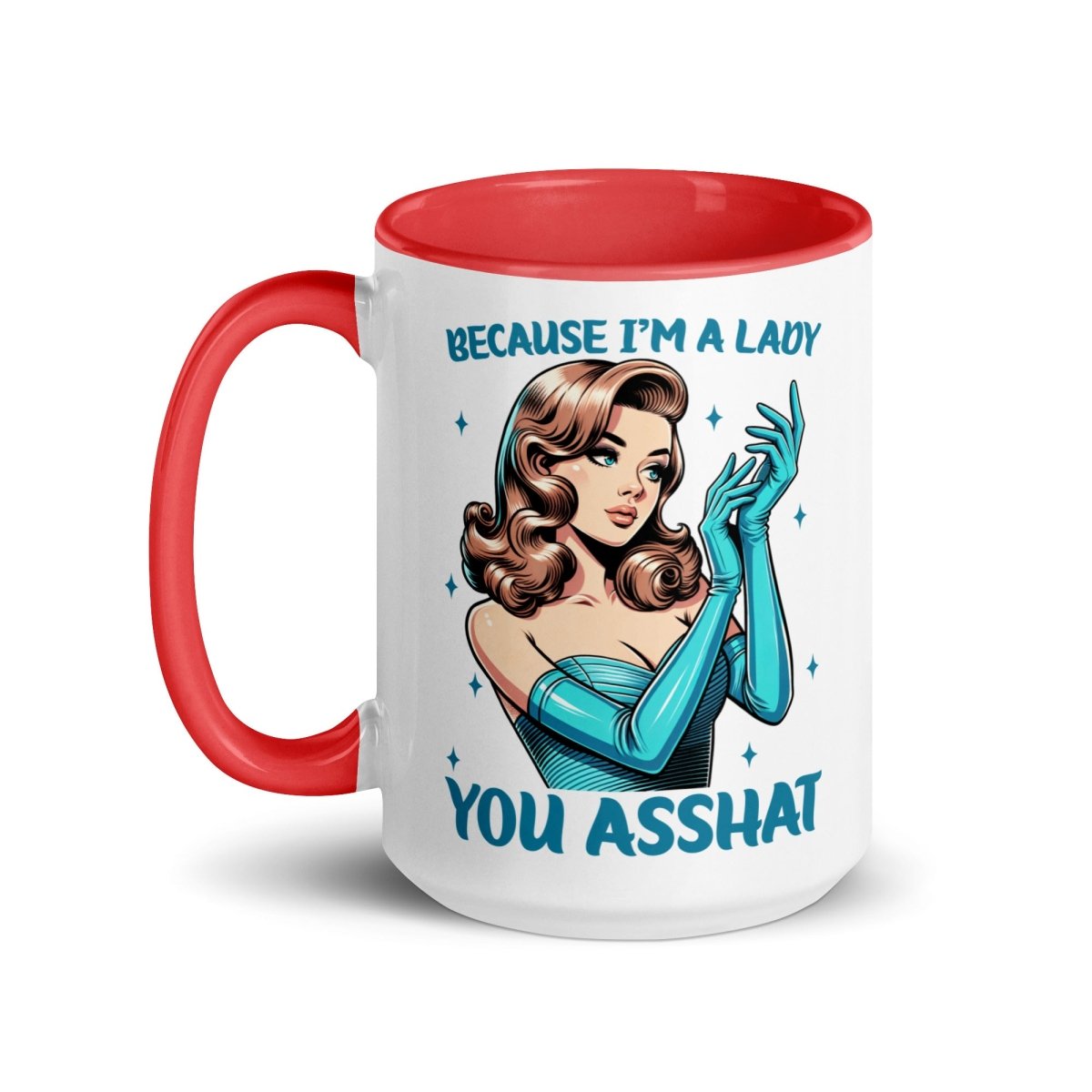 Sassy Asshat Inner Color Mug - Max & Co Tees