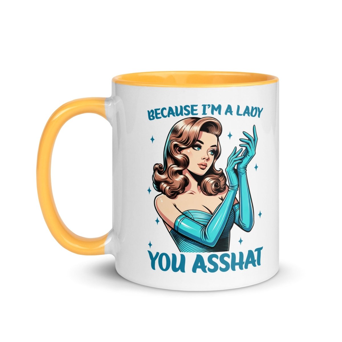 Sassy Asshat Inner Color Mug - Max & Co Tees
