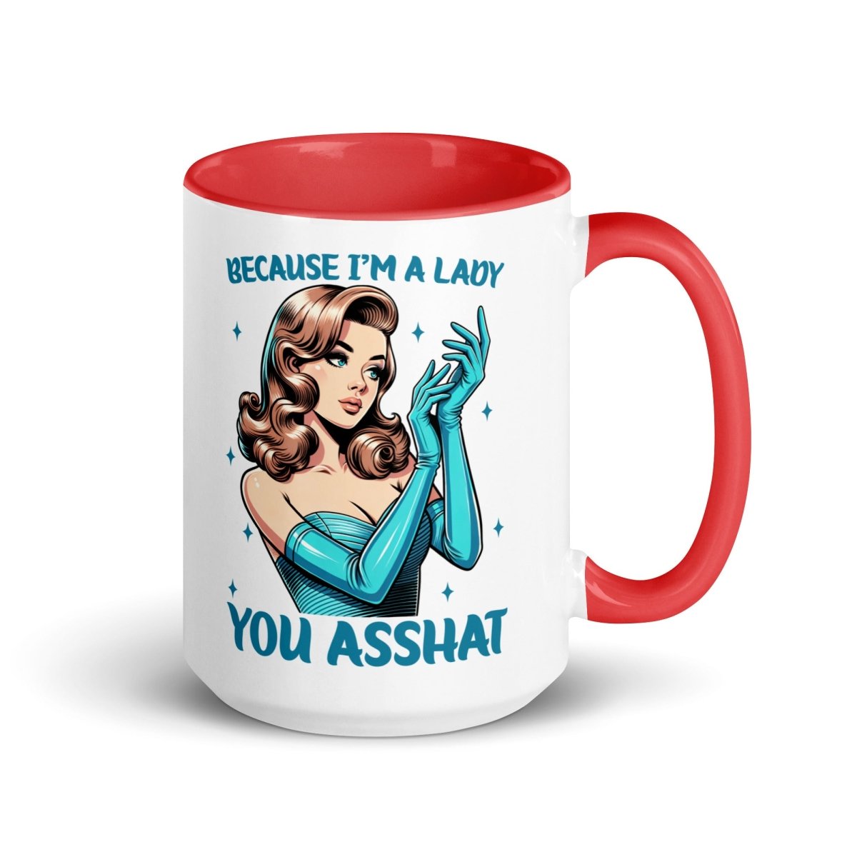 Sassy Asshat Inner Color Mug - Max & Co Tees