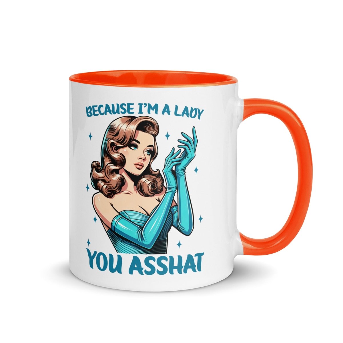 Sassy Asshat Inner Color Mug - Max & Co Tees