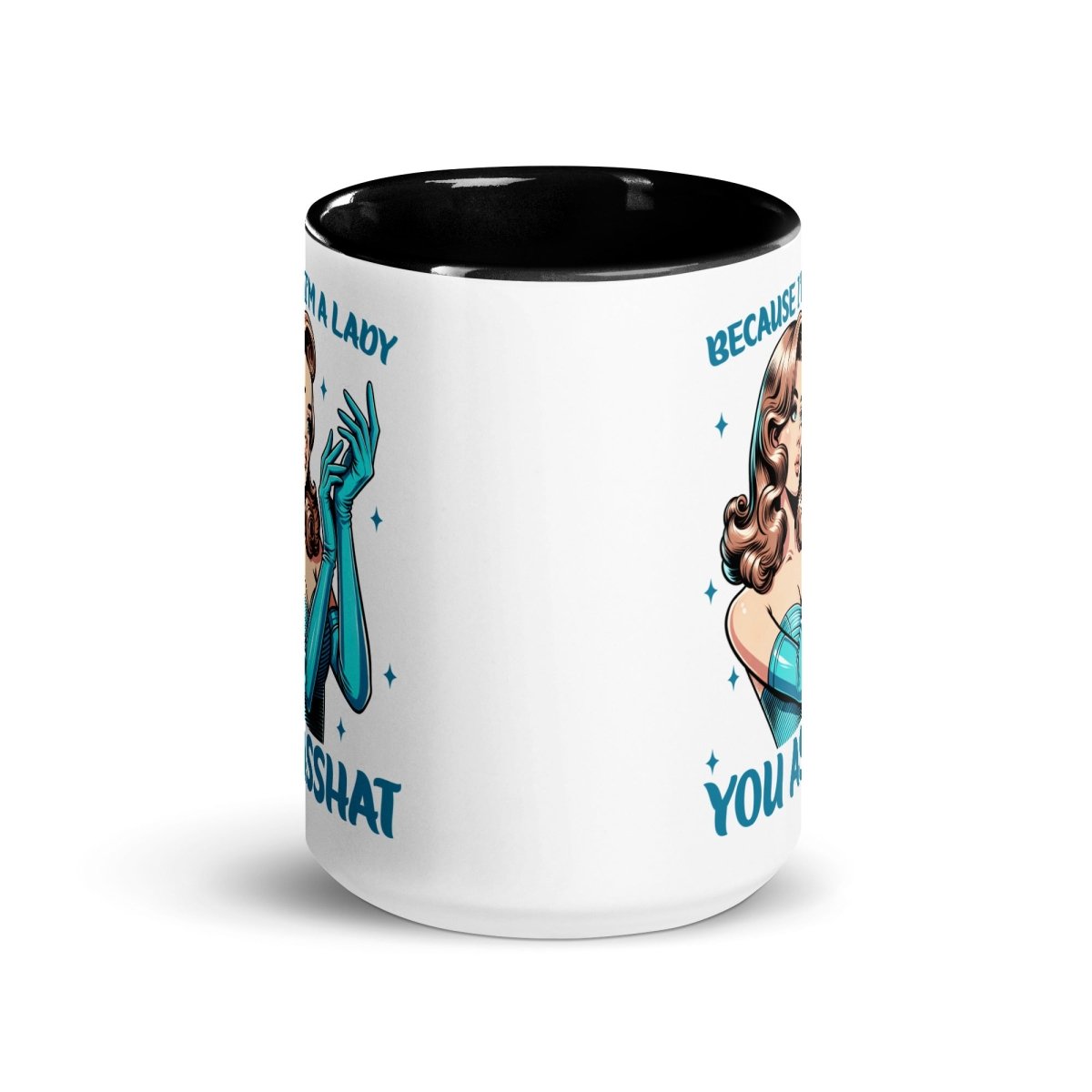 Sassy Asshat Inner Color Mug - Max & Co Tees