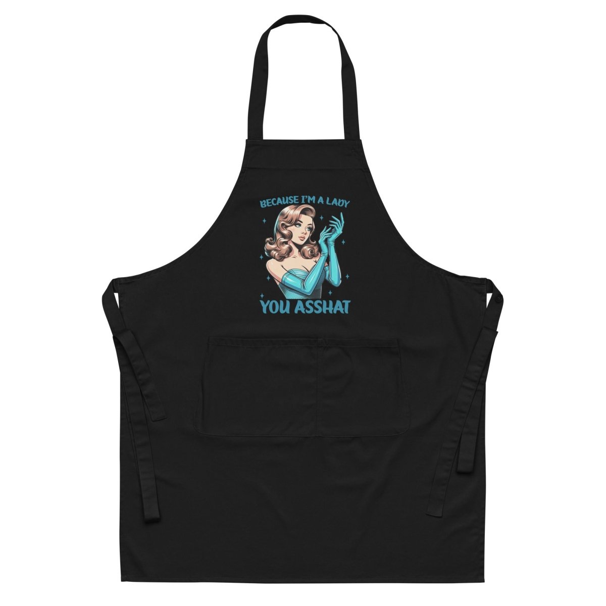 Sassy Asshat Organic Apron - Max & Co Tees